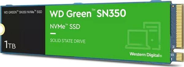 WD SSD  Green 1TB SN350 NVME M.2 PCI Express Gen3 x4 S100T3G0C