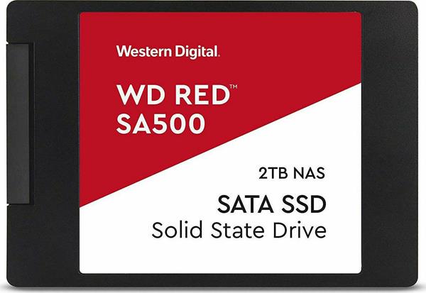 SSD WD RED SA500 2TB NAS Sata3 2,5 7mm WDS200T2R0A 3D NAND