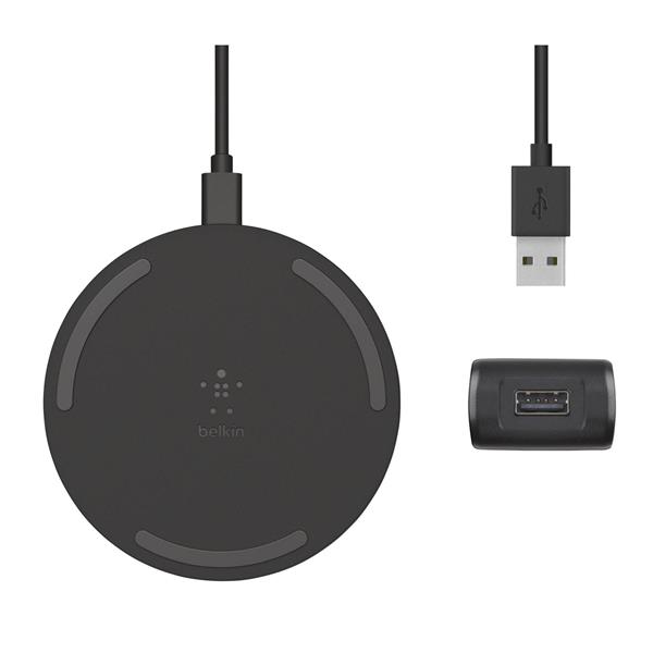 BELKIN WIRELESS CHARGING PAD 10W MICRO-USB CABLE W/O POWER SUPPLY