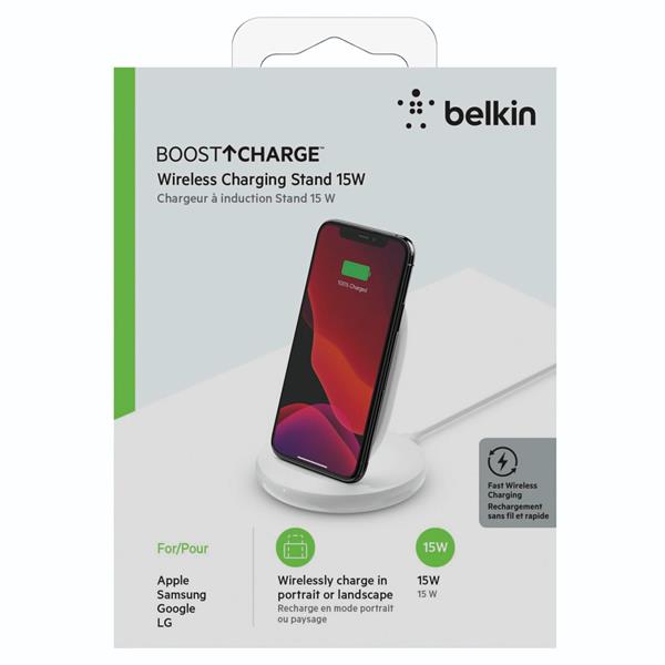 BELKIN BOOST CHARGE WIRELESS CHARGING STAND 15W WS.WIB002VFWH