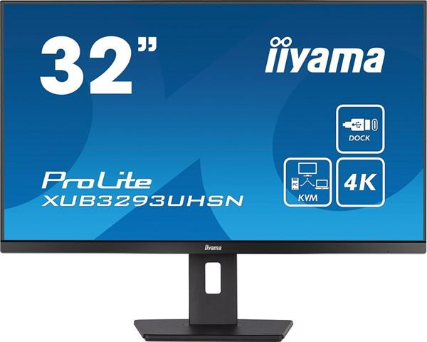 Iiyama Prolite XUB3293UHSN-B5 IPS Monitor 31.5" 4K 3840x2160